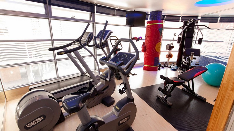 Gym på Centric Atiram hotell Gym på Centric Atiram hotell
